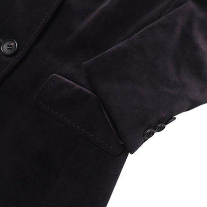 Burberry Jacket Fc045-700-38 Cotton Dark Brown Women 42