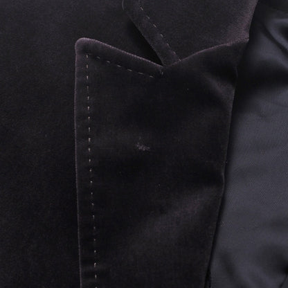 Burberry Jacket Fc045-700-38 Cotton Dark Brown Women 42