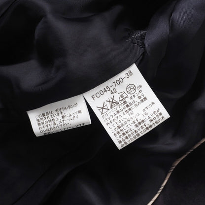 Burberry Jacket Fc045-700-38 Cotton Dark Brown Women 42