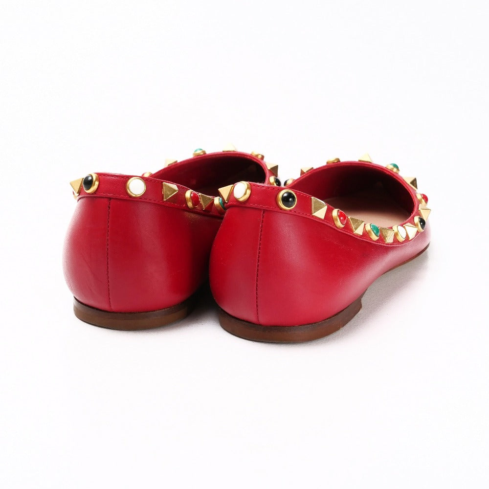 Valentino Garavani Pumps Leather Red Women 36