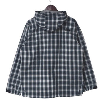 The North Face Mountain Hoodie Np61221 Nylon Navy / Green Novelty Dot Shot Jacket Novelty Dot Shot
