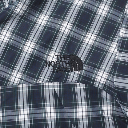 The North Face Mountain Hoodie Np61221 Nylon Navy / Green Novelty Dot Shot Jacket Novelty Dot Shot