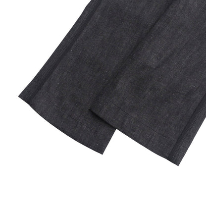 Louis Vuitton Denim Pants Cotton Denim Black Type Women 36