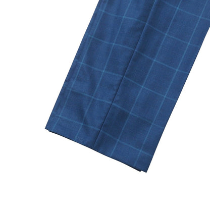 Hermes Suit G9300 73% Wool, 27% Silk Navy Mens 42