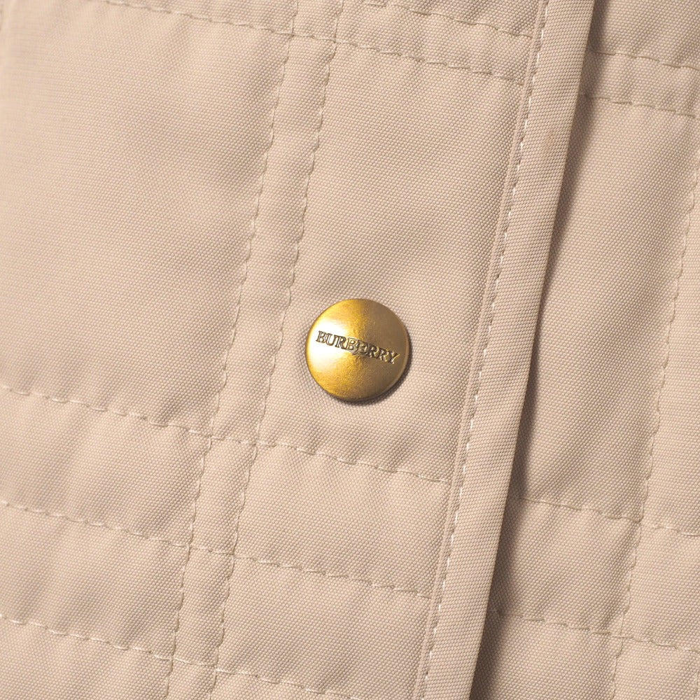 Burberry Jacket Fd225-352-40 100% Polyester Beige Women 9