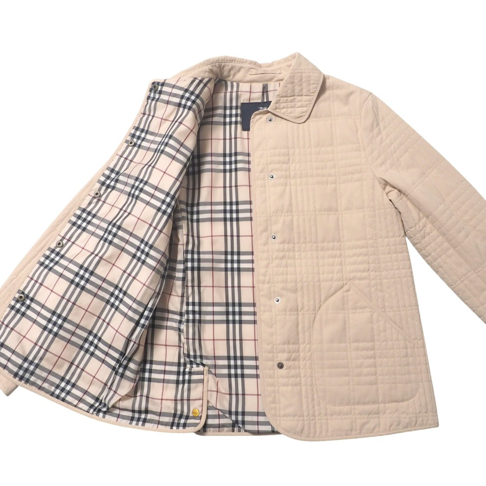 Burberry Jacket Fd225-352-40 100% Polyester Beige Women 9