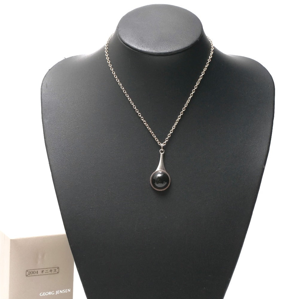 Georg Jensen Necklace Silver925 Silver Black