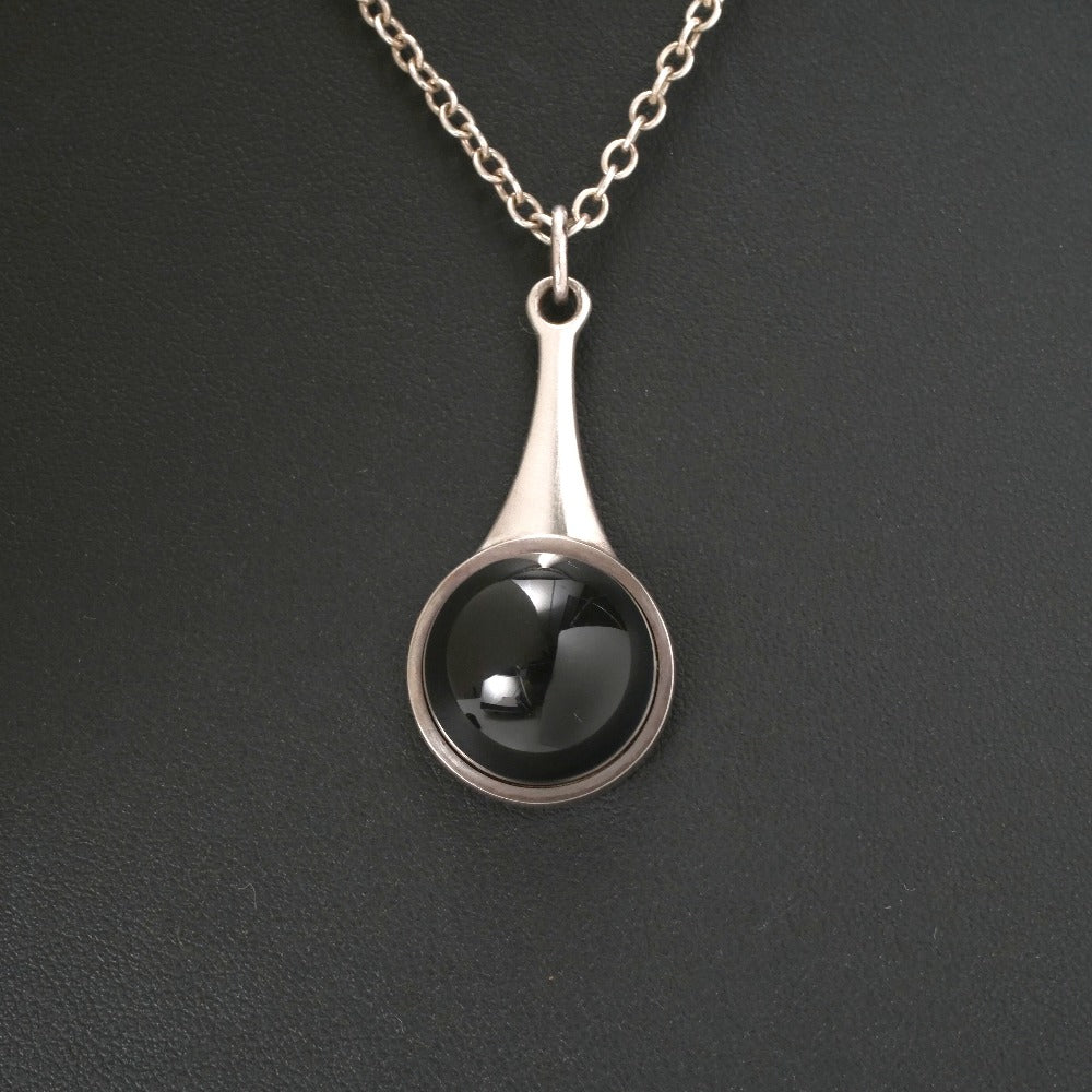 Georg Jensen Necklace Silver925 Silver Black