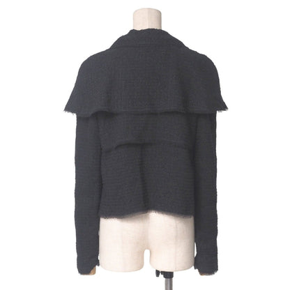 Chanel Jacket P29966 Tweed Black Cruise Women 36