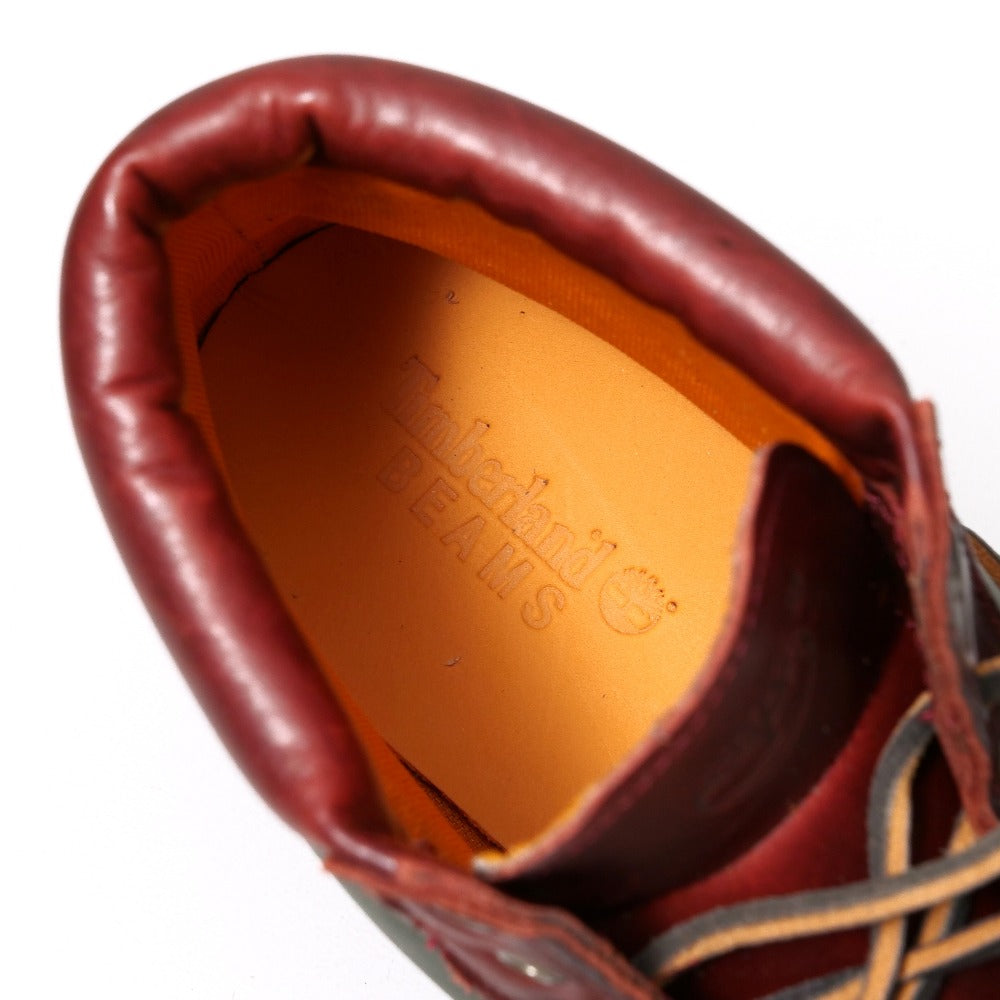 Timberland Boots 0A6Dnh Leather Red Type 27