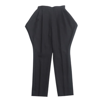 Celine Saruel Pants 2P121120D Wool Black Women 36