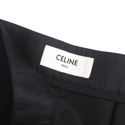 Celine Saruel Pants 2P121120D Wool Black Women 36