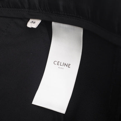 Celine Saruel Pants 2P121120D Wool Black Women 36