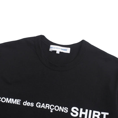 Comme Des Garcons Shirt Short Sleeve T-Shirt Cotton Black W28116 M