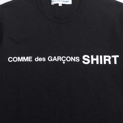 Comme Des Garcons Shirt Short Sleeve T-Shirt Cotton Black W28116 M