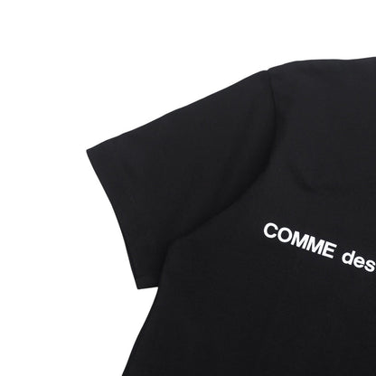 Comme Des Garcons Shirt Short Sleeve T-Shirt Cotton Black W28116 M