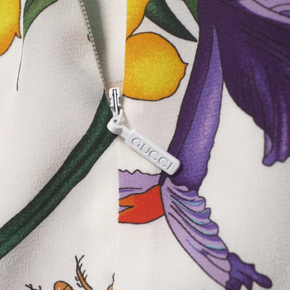 Gucci One Piece 358691 Silk White Women 38