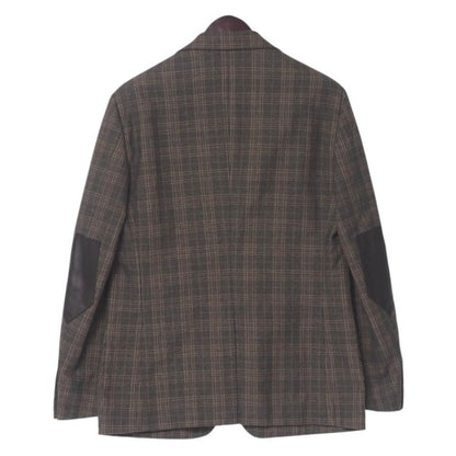 Hermes Tailored Jacket G19714 Cotton Brown Type Mens 52