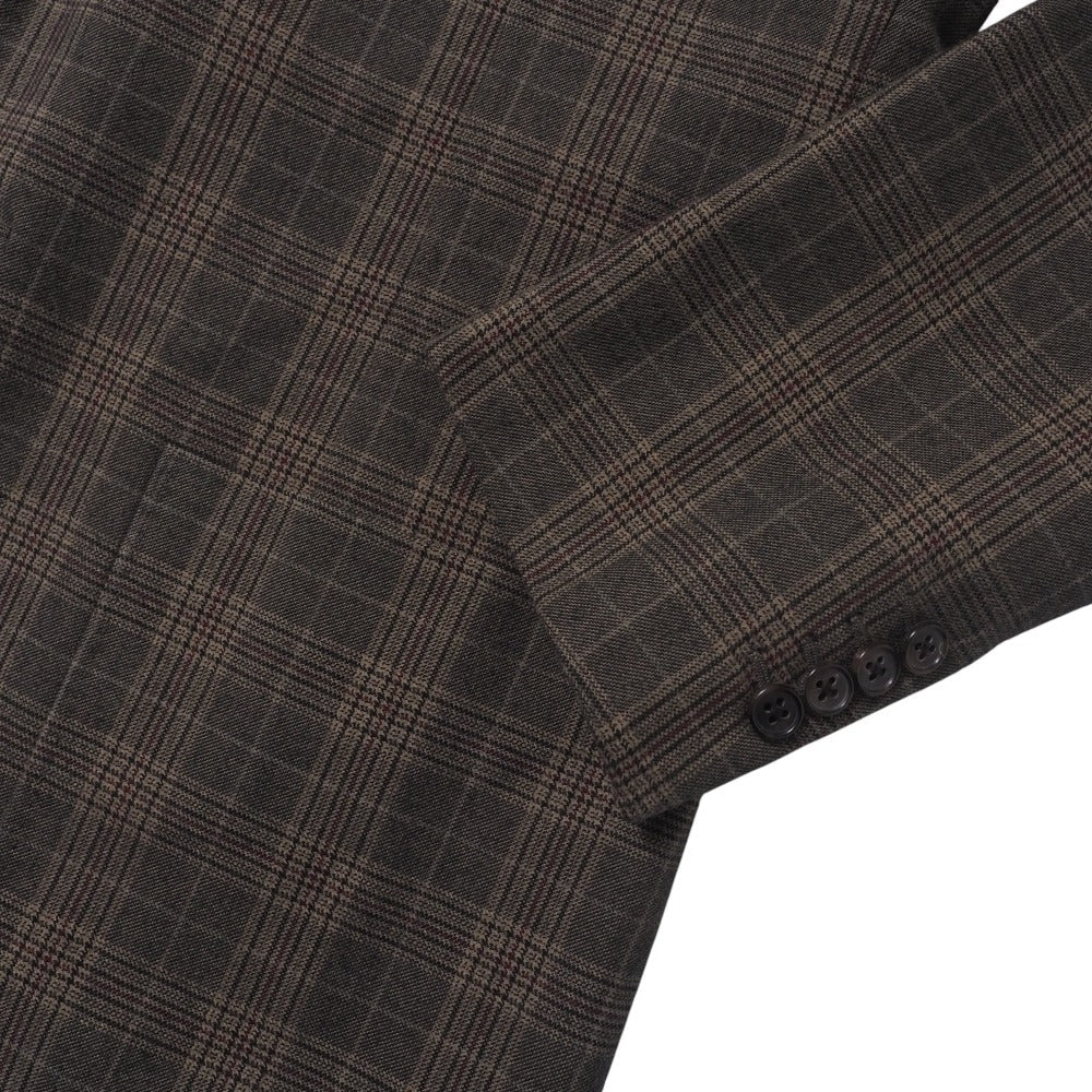 Hermes Tailored Jacket G19714 Cotton Brown Type Mens 52