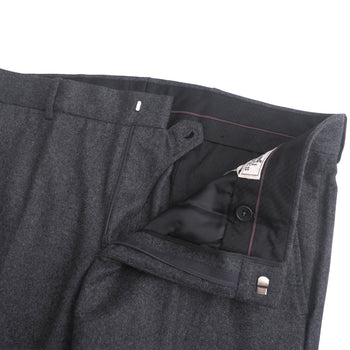 Hermes Pants 445200Ha Cashmere Gray Mens 42
