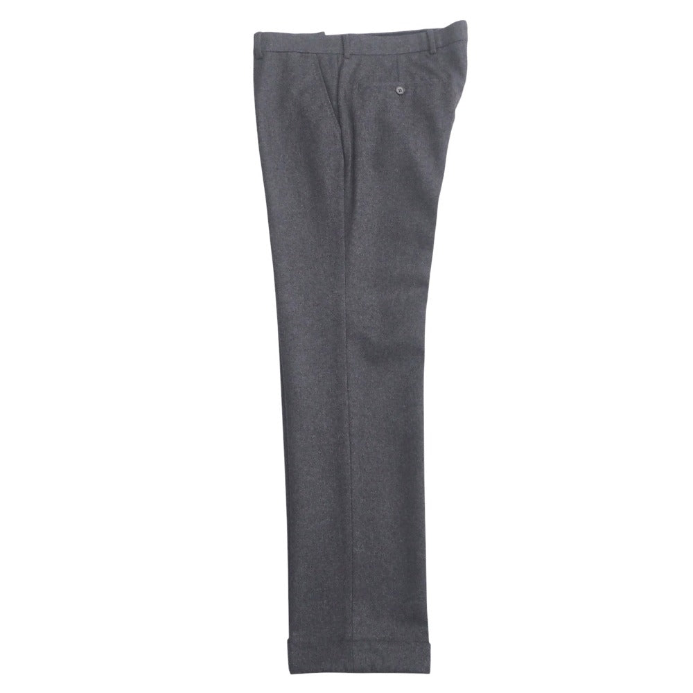 Hermes Pants 445200Ha Cashmere Gray Mens 42