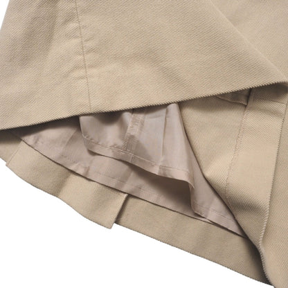 Burberry Suit Fc048-720-42/Fx086-720-42 Cotton Beige Women Jacket 42/Skirt 38