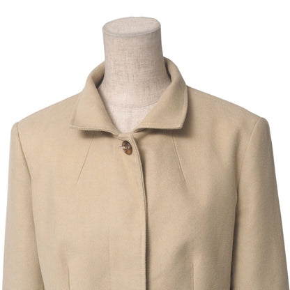 Burberry Suit Fc048-720-42/Fx086-720-42 Cotton Beige Women Jacket 42/Skirt 38