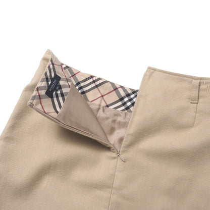 Burberry Suit Fc048-720-42/Fx086-720-42 Cotton Beige Women Jacket 42/Skirt 38