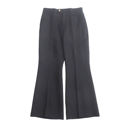 Gucci Pants 632964 Zad88 Silk Black Women 40