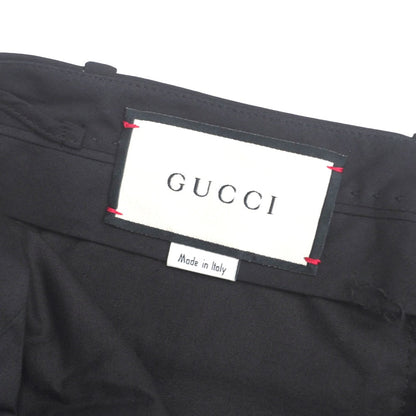 Gucci Pants 632964 Zad88 Silk Black Women 40