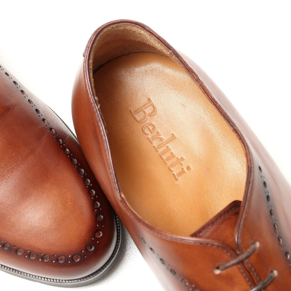 Berluti Dress Shoes Leather Brown 1015 Mens 7