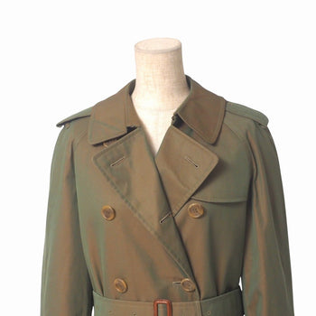 Burberrys Trench Coat Fd082-030-79/Fd0827Ab2 Cotton Khaki Type Women 7