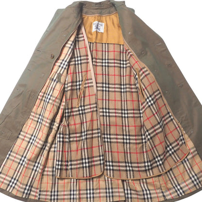 Burberrys Trench Coat Fd082-030-79/Fd0827Ab2 Cotton Khaki Type Women 7