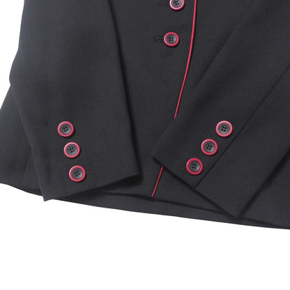 Christian Dior Suit Mdi5M1030 Wool Black Red Women 9