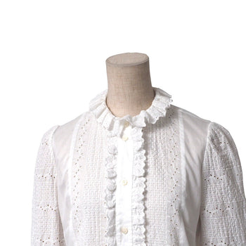 Dolce&Gabbana Blouse Cotton White Fh F5N57T Women 36