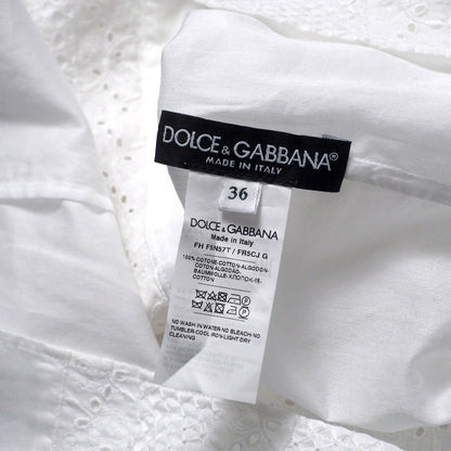 Dolce&Gabbana Blouse Cotton White Fh F5N57T Women 36