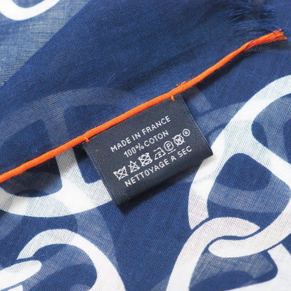 Hermes Stall ??????? Cotton Navy White
