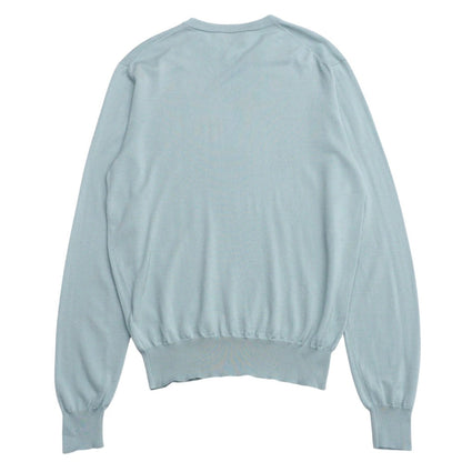 Hermes Sweater Knit Blue Gray Type Mens S