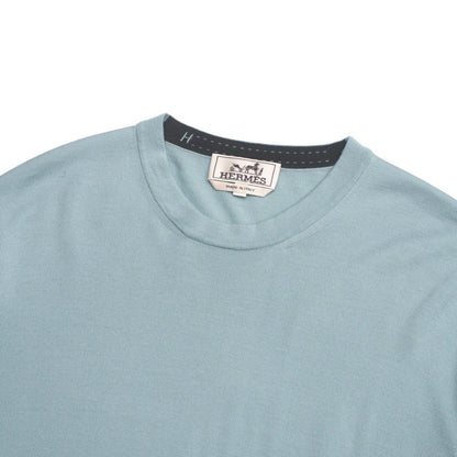 Hermes Sweater Knit Blue Gray Type Mens S