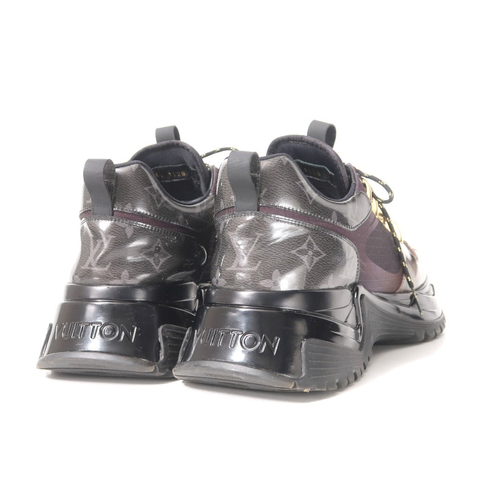 Louis Vuitton Sneakers Aefc Px Enamel Black Brown Gray Gold Go1128 Mens 9