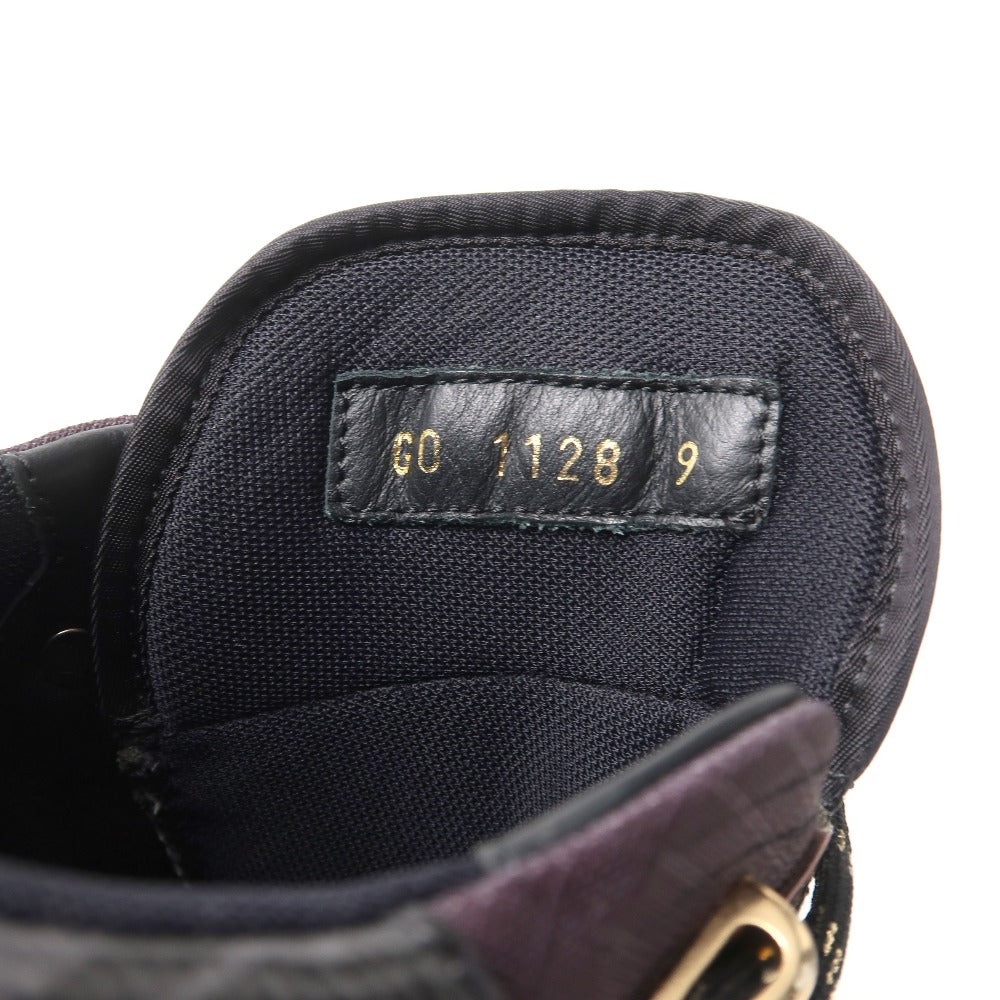 Louis Vuitton Sneakers Aefc Px Enamel Black Brown Gray Gold Go1128 Mens 9