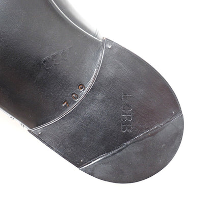 John Lobb Dress Shoes Leather Black Mens 709