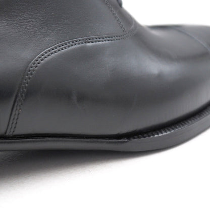 John Lobb Dress Shoes Leather Black Mens 709