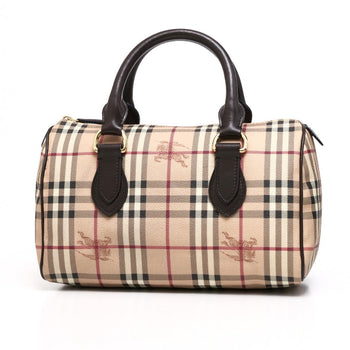 Burberry Handbag 3460094 Pvc Beige Black White Red Women
