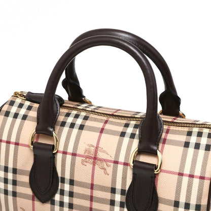 Burberry Handbag 3460094 Pvc Beige Black White Red Women