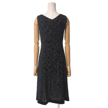 Burberry One Piece Silk Black Type Fm061-759-09 Boys 36