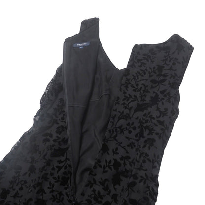 Burberry One Piece Silk Black Type Fm061-759-09 Boys 36