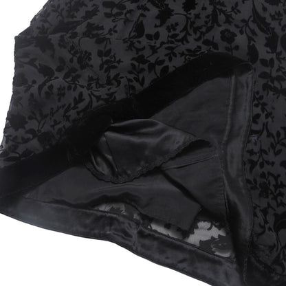 Burberry One Piece Silk Black Type Fm061-759-09 Boys 36