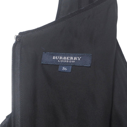 Burberry One Piece Silk Black Type Fm061-759-09 Boys 36