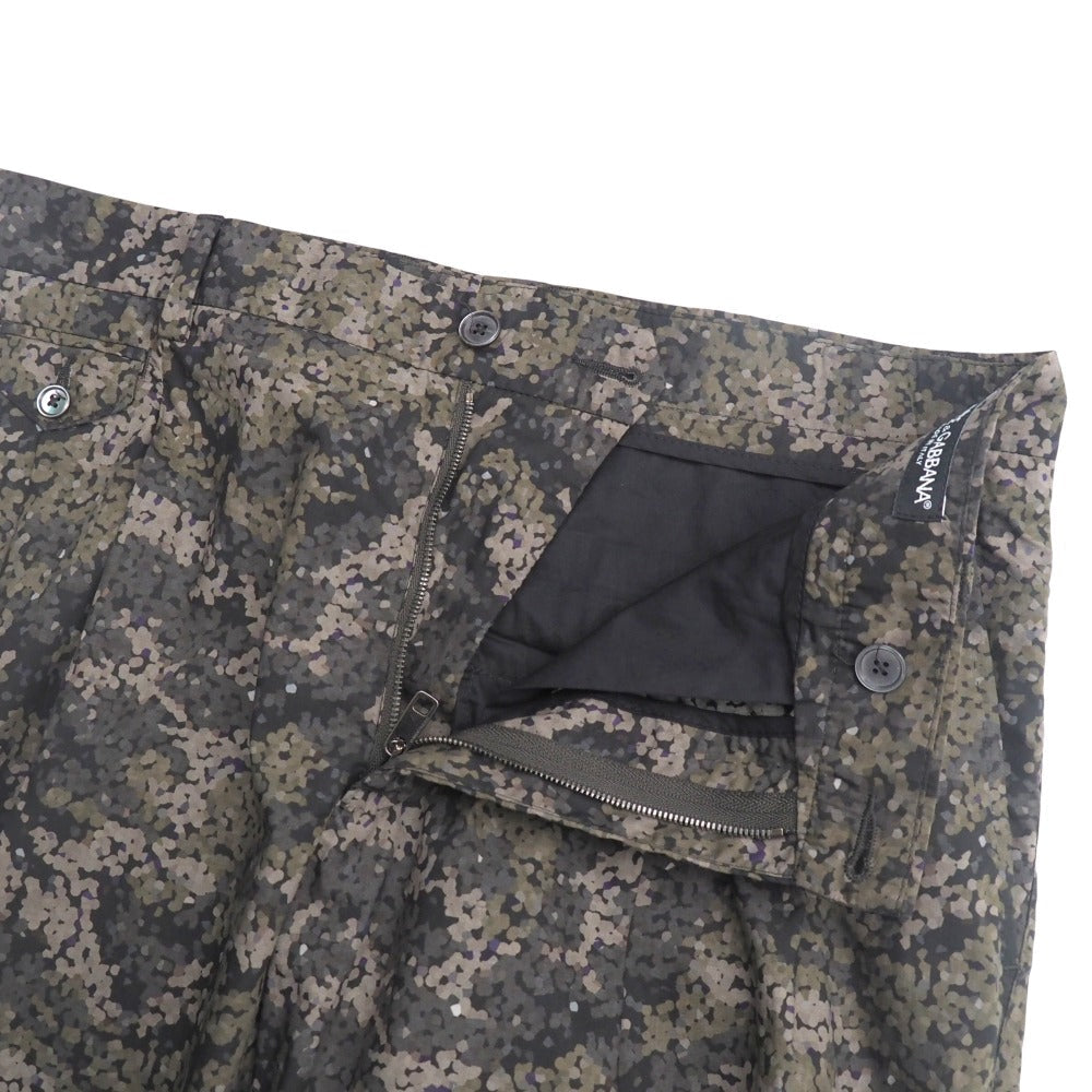 Dolce&Gabbana Pants Cotton Green Type G6Rbat/Fs5Zw Mens 46